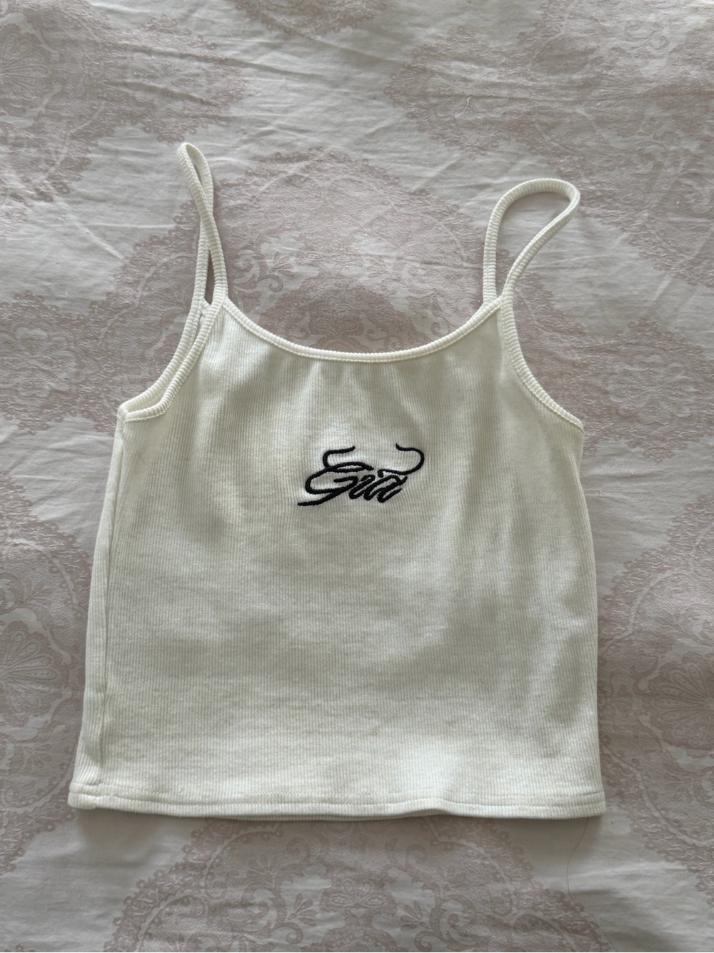 iamgia White Tank Top